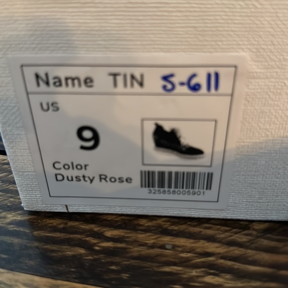 Miim brand mauve suede vintage look wedge booties, size 9 - Picture 6 of 6